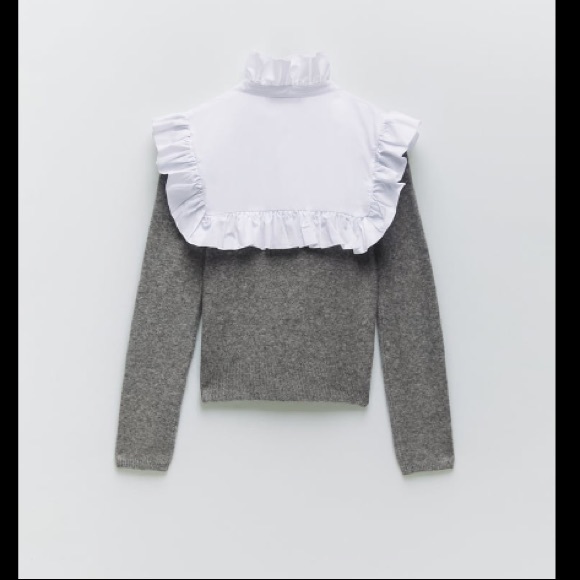 Zara combination knit sweater - Picture 6 of 6
